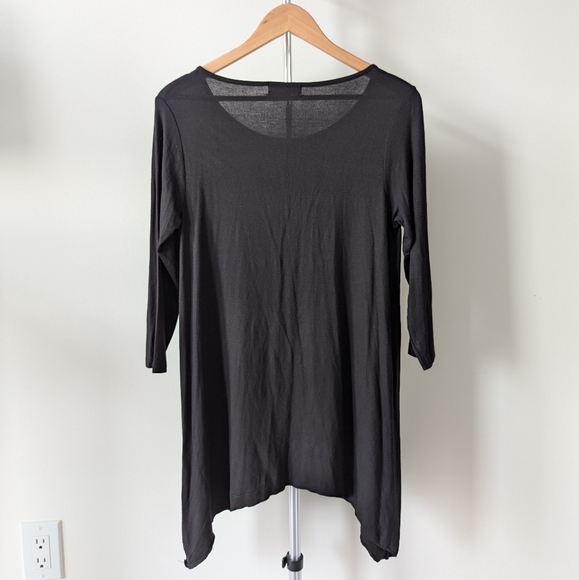 NWOT Black INC Graphic Summer Blouse - Picture 2 of 4